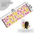 thumbnail image 5 of Yayeee Runner Rug for Bedroom 2'x6' Machine Washable Hallway Non Slip Mat, Yellow Stars Pattern, 5 of 8