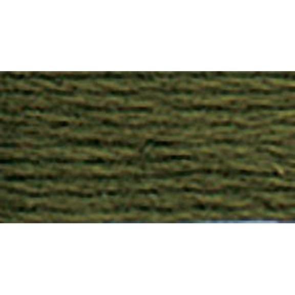 DMC Pearl Cotton Skein Size 3 16.4yd-Very Dark Avocado Green