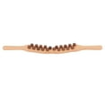 thumbnail image 3 of Massage Stick Tool, Relieve Fatigue 20pcs Beads Dredge Meridians Wooden Scraping Stick   For Home, 3 of 8