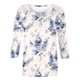 thumbnail image 5 of ICHUANYI Clearance Women's Fashion Printed Loose T-shirt 3/4 Sleeves Blouse Round Neck Casual Tops(Light Blue, S) ICHUANYI WER2023081403437, 5 of 5