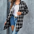 thumbnail image 4 of Clothing 2025 Super Soft Wrinkle Free Button Down Shirts for Women Formal Work Dress Blouses Tops Womens Button Down Shirts Boyfriend Long Sleeve Oversized Blouses Tops, 4 of 8