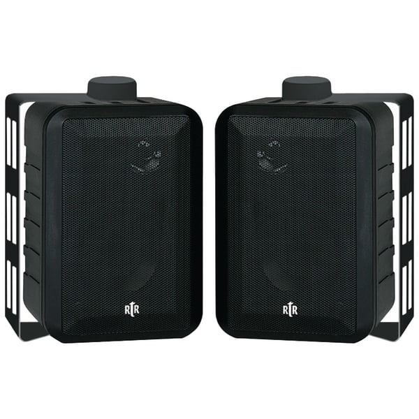 100watt 3way 4inch Rtr Series Indoor/outdoor Speakers (black