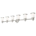 thumbnail image 6 of Livex Lighting - Middlebush - 6 Light Bath Vanity in New Traditional Style - 55, 6 of 17