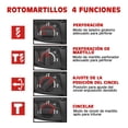 thumbnail image 4 of TEENO Rotomartillo Cincelador Perforador，SDS Taladro de Martillo Giratorio，800W 3 en 1 Martillo Perforador Multifuncional ，Límite de velocidad en reversa，Para Mantenimiento Familiar（Rh920）, 4 of 5