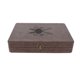 thumbnail image 2 of Caja organizadora de tijeras de corte de pelo, tijeras de salón de cuero PU, caja de almacenamiento de tijeras, soporte para tijeras de salón, aspecto llamativo, 2 of 8