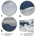 thumbnail image 3 of Designart "Mountain Top in Winter III" Landscapes Metal Wall Art Prints, 3 of 5