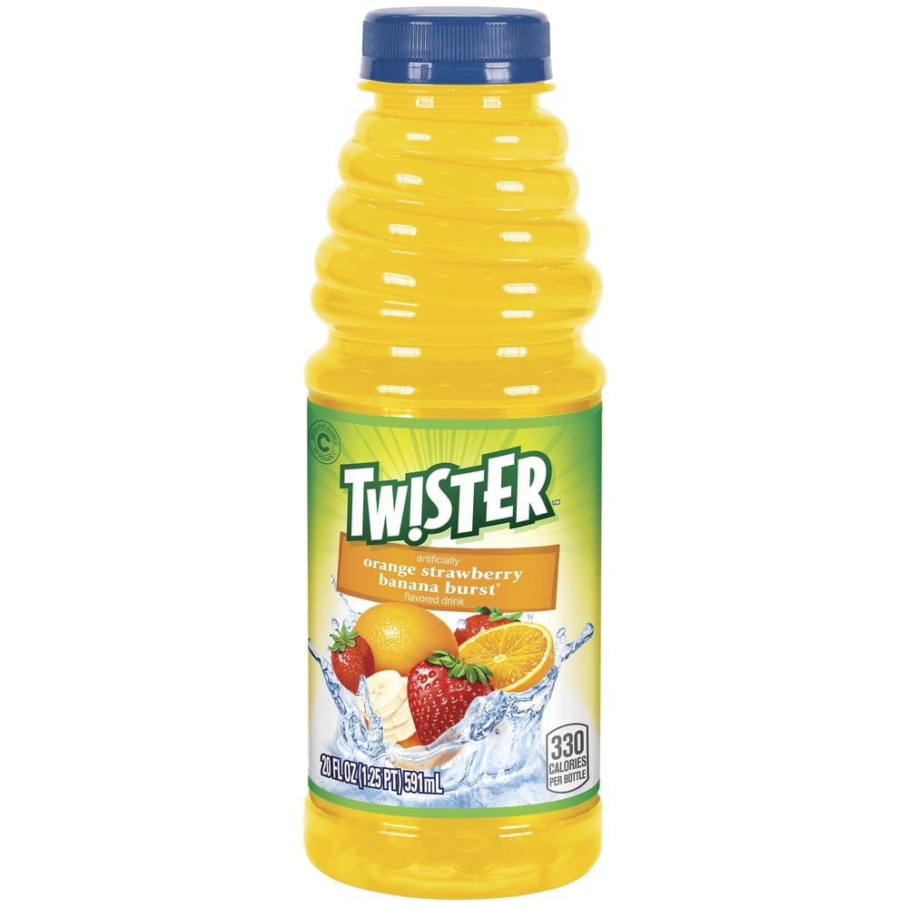 Twister Orange Strawberry Banana Burst, 20 fl oz