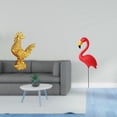 thumbnail image 2 of Escultura de pollo, figura decorativa de pollo, estatua de flamenco, estaca para jardín, adorno de resina HDPE, ideal para decoración del hogar, la of, 2 of 8