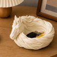 thumbnail image 4 of Horse Catchall Bowl for Keys, Decorative Horse Trinket Dish, Equestrian Jewelry Coin Organizer Tray, 3D Printed Entryway Catch-All Bowl for Horse Lovers Home Decor, 4 of 14