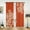 13, variant on 2 Panels Coral Orange Curtains for Bedroom Living Room Drapes Kitchen Children's Room Window Curtain Modern Home Decor