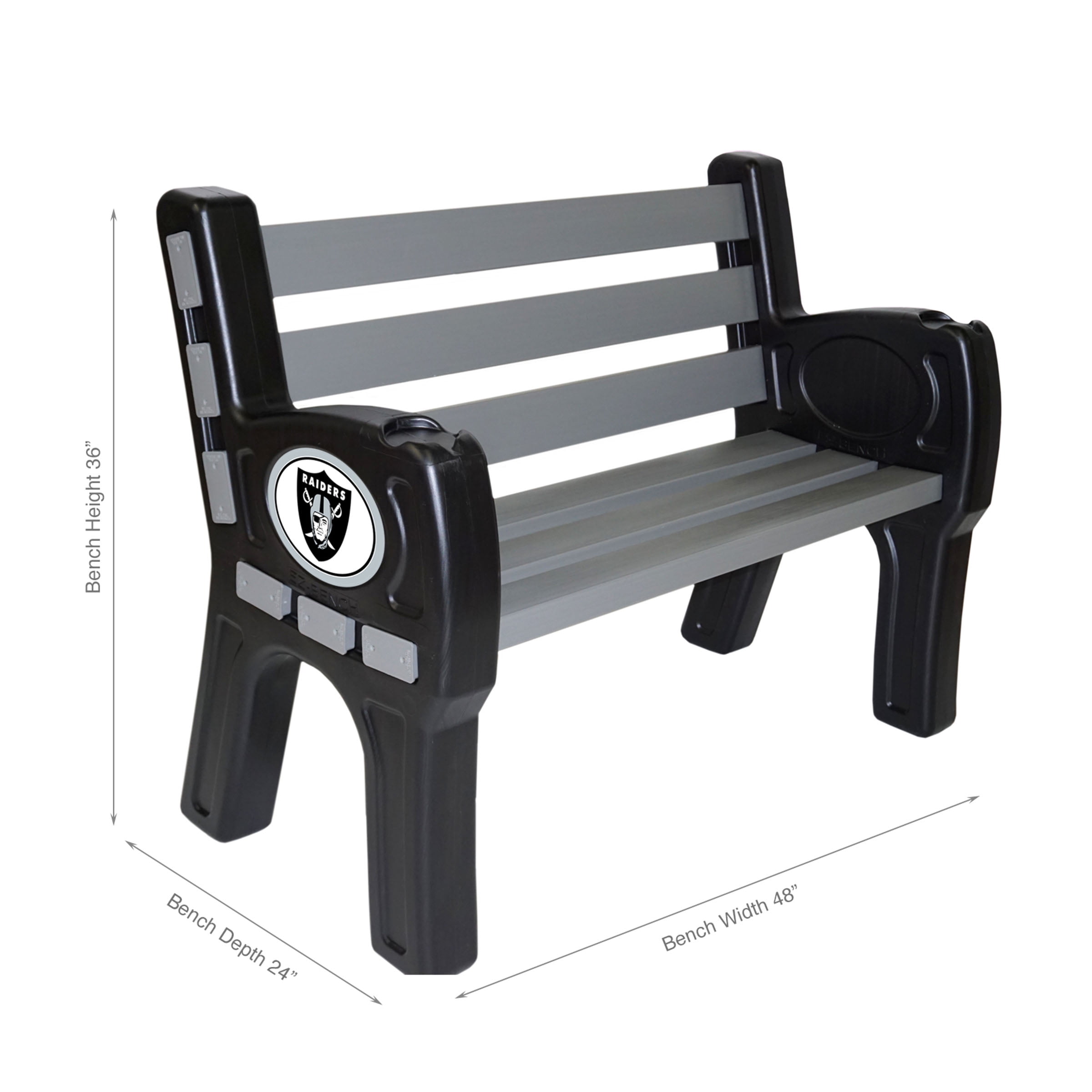 Las Vegas Raiders Park Bench Walmart Com