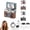 Brown, variant on Mini Keychain Camera,1080P Mini Digital Camera,Retro Flip Screen Small Bodycam,Pocket-Sized with Adapter and 32GB Card (Expandable to 128GB),Novelty Gadgets,for Kid,Travel,Vlog,Collection