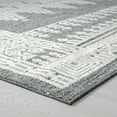 thumbnail image 5 of Transitional 2x3 Area Rug (2' x 3') Moroccan Gray, Cream Indoor Scatter Easy to Clean, 5 of 8