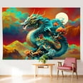 Japanese dragon Tapestry Wall Hanging 60x40 Inches Asian Anime Tapestry