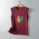 thumbnail image 4 of Moda Casual mujer sin mangas impreso damas cuello redondo Tank Tops chaleco camiseta Fridja  gh4648, 4 of 9