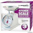 thumbnail image 2 of Cream 3kg Stainless Steel Analogue Retro Traditional Kitchen Weighing Scales, 2 of 4