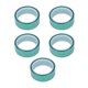 thumbnail image 1 of Pack of 5 green masking tapes, width 33 mm, length 33 m, protection against spray painting, high temperature PET tape, 1 of 1
