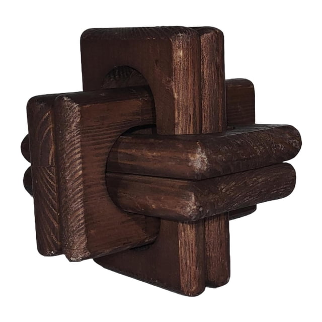 Decoración de cadena de madera con eslabones, artesanía creativa nórdica, decoración de mesa de centro con eslabones de madera para estantería, sala