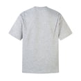thumbnail image 3 of Blusas y camisas de manga corta y cuello redondo para hombre, blusas casuales de verano para hombre, blusas de manga corta y cuello redondo de color liso., 3 of 7