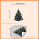 thumbnail image 3 of Pegatinas de pared, pegatinas para ventanas, luces de colores, árbol de Navidad, copos de nieve, pegatinas decorativas, impresión a doble cara, pegatinas visuales para ventanas, pegatinas de pared, 3 of 7