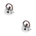 thumbnail image 3 of Billuyoard Outdoor Camping Stainless Steel Whistling Kettle Tea Kitchen Pot Silver Type2 NO2, 3 of 6
