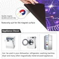 thumbnail image 3 of Front Dishwasher Magnet Sticker Cover Decorative Appliances Stickers Luna Space Science Galaxy Print Refrigerator Skins Dishwasher Panel Decals, 3 of 6