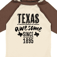 thumbnail image 4 of Inktastic Texas Awesome Since 1895 Boys or Girls Long Sleeve Baby Bodysuit, 4 of 5