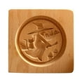 thumbnail image 2 of Momihoom Fall Wooden Cookie Molds Thanksgiving Carved Cookie Stamps Shortbread Mold for Baking Wood Press 3D Embossing Cookie Cutters Kitchen Biscuit, 2 of 6
