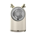 thumbnail image 2 of Kieccall USB Plug In Misting Humidifying Fan Portable Cooling Device For Home Office Desktop Summer Moist Cooling, 2 of 5