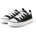 thumbnail image 1 of PatPat Chaussures de Sport Filles Garçons à Lacets en Toile Mode Rentrée des Classes Marche Tennis Course Chaussures (Tout-Petit à Petit/grand Enfant), 1 of 6