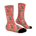 thumbnail image 1 of Stockings 67 Cute Printed Baseball Crew Socks Fun Patterned Knee High Socks Soft Comfortable Casual Socks For Daily Wear & Sports Polyester Long Socks, 1 of 4