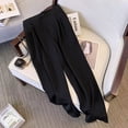 thumbnail image 2 of Pantalones casuales para mujer, traje de tela, pantalones casuales adelgazantes versátiles, pantalones de traje de viajero, pantalones de moda versátiles, 2 of 6