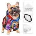 thumbnail image 3 of Zufioo inside out 2 Sweat à Capuche Imprimé pour Animaux de Compagnie, Adapté aux Petits Chiens Chandail à Capuchon Vêtements-Petit, 3 of 7