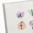 thumbnail image 5 of Creative Products Watercolor Alphabet 16x16 Canvas Wall Art, 5 of 5