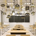 thumbnail image 4 of 2 juegos de 28 piezas de decoraciones en forma de remolino colgantes para graduación, arreglo de decoración para fiestas, colgante en espiral, 4 of 5