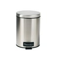 thumbnail image 2 of Better Homes & Gardens Stainless Steel SS 1.3 Gallon Metal Bathroom Waste Basket with Removable Liner, 2 of 5