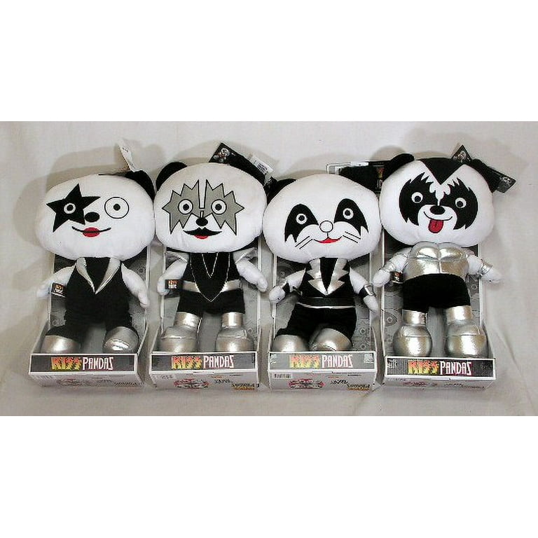 Complete Set of 4 KISS Pandas - For the Adult Collector - Walmart.com