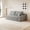 Y165-Right-2Seat(Grey), variant on 68.10''Chaise Lounge Chair , 2-seater corduroy boneless sofa bed, no assembly required,Antique Grey