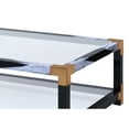 thumbnail image 2 of 5mm Tempered Glass, Square Legs Coffee Table / Functional Storage in Living Spaces, 2 of 2