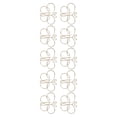 thumbnail image 2 of Clips de papel con formas de animales, 50 clips de papel dorados con mariposas doradas, clips de papel lindos, rendimiento confiable, 2 of 12