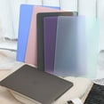 thumbnail image 6 of Matte Laptop Case for Macbook Pro 16.2 A2485 M1 Chip Cover for MacBook Air Pro 15 16 A2141 A1707 1990 A1286 Retina 11 12 Fuanda (Matte-Black,A2141 EU), 6 of 7