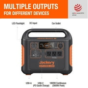 مولد جاكري للطاقة الشمسية 1500 ( يشمل ( 1 ) Explorer 1500 + ( 4 ) SolarSaga 100W )