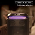 thumbnail image 3 of Sony SRS-XV800 X-Series Wireless Portable Bluetooth Karaoke Party Speaker(Black), 3 of 5