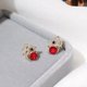 thumbnail image 3 of Sonducket Pendientes pequeños de diamantes frescos para mujer, pendientes bonitos de plata de ley 925 con forma de ratoncito Ropa, zapatos y accesorios Miscelánea, 3 of 6