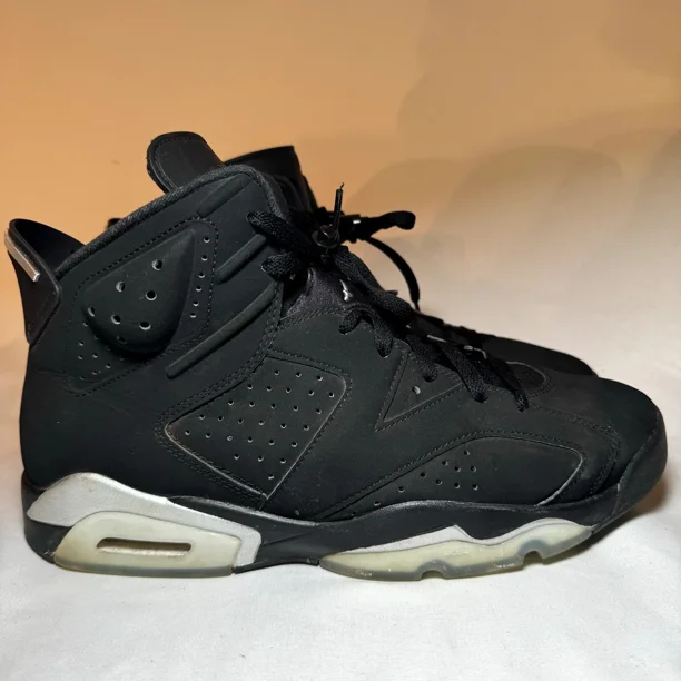 Ni - ke Size 11 - Ni - ke Air Jordan 6 Retro Chrome Men's Shoes - 553558 411