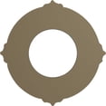 thumbnail image 5 of Ekena Millwork 9"OD x 4 1/8"ID x 5/8"P Benson Ceiling Medallion (Fits Canopies up to 4 1/8"), Hand-Painted Copper Green Patina, 5 of 7