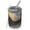 Gray And Gold-1, variant on 12oz Coffee Tumblers Gray and Gold Marble Ink Waves Pattern Stainless Steel Vacuum Insulated Travel Tumbler Coffee Cups Mug with Lid and Straw with Cleaning Brush for Cold & Hot Drinks