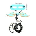 thumbnail image 2 of BRIGHTFUFU Bearded Dragon Leash 5Pcs Blue Adjustable for Outdoor Walking Pet Control, 2 of 7