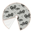 thumbnail image 3 of Kll Gray Tractor Christmas Tree Skirt ,Party Decorations Farmhouse For Christmas Decorations Holiday Party, 3 of 8