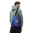 thumbnail image 3 of Autism Awareness Toy Fox Terrier Accept Understand Love All Over Print 3D Canvas Tote Bag Dog Lover Reusable Handbag - 12003, 3 of 5